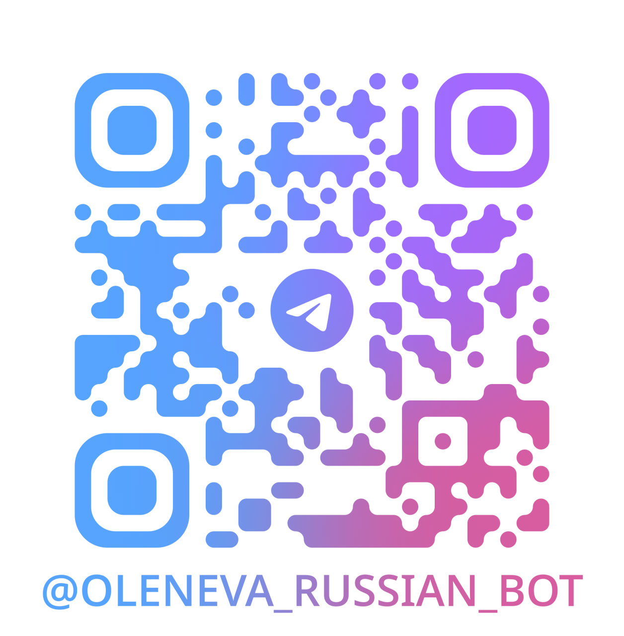QR код для бота